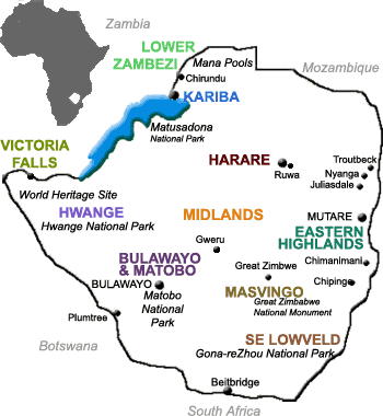Zimbabwe's Regions